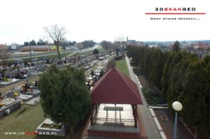 Aerofotografie i ortofotomapy cmentarza w Kałuszynie (2)