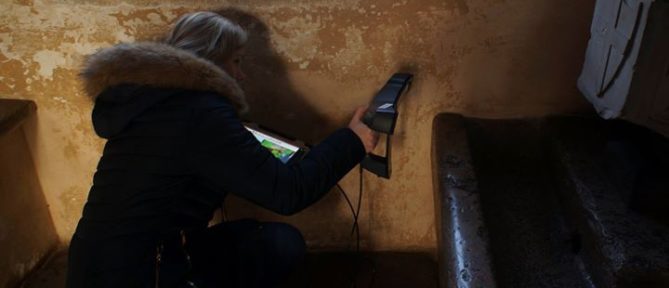 Pomiary skanerem ręcznym Faro Freestyle 3D