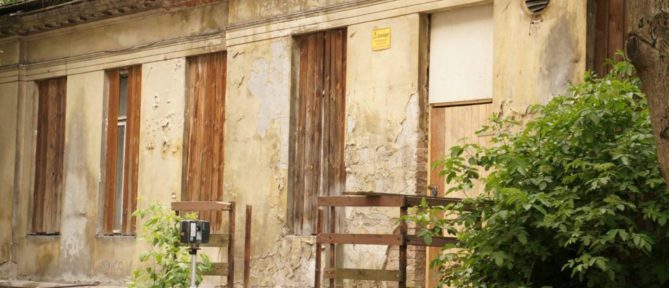 Inwentaryzacja architektoniczna elewacji budynku w Warszawie