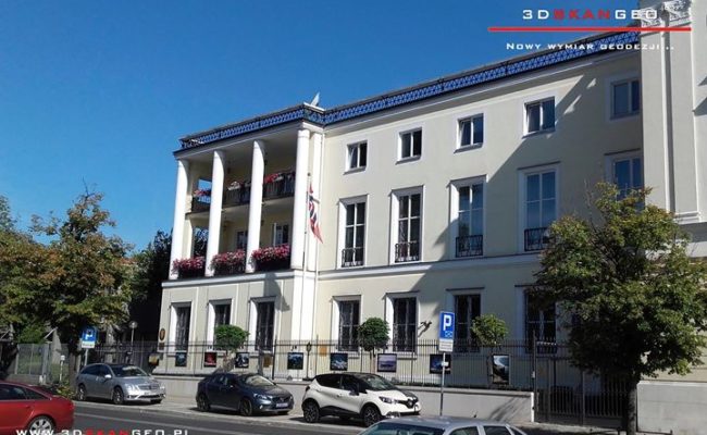 Skanowanie  3D Ambasady Norwegii w Warszawie (5)