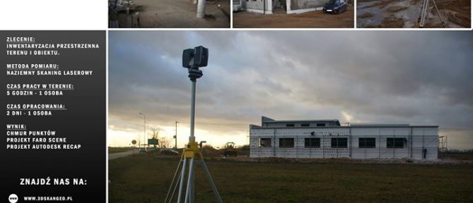 Inwentaryzacja przestrzenna terenu i obiektu