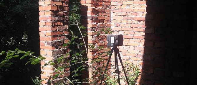 Skanowanie laserowe ruin obiektu budowlanego