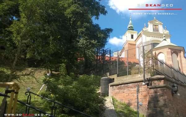 Inwentaryzacja architektoniczna na Starym Mieście w Warszawie z wykorzystaniem skanowania laserowego